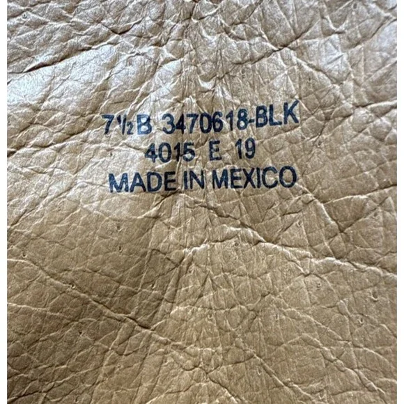 Frye Christie Tall Riding Boots Womens Sz 7.5 Black Leather 2 Buckles Equestrian - Picture 14 of 16